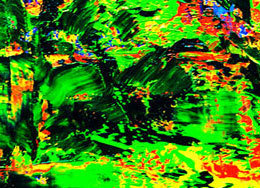 Ara - Zara Zo&euml; Gayk 2017, Radikale Malerei - &Ouml;l auf Leinwand, 134 x 53 cm