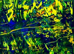 Lost Day - Zara Zo&euml; Gayk 2015, Radikale Malerei - &Ouml;l auf Leinwand, 100 x 160 cm