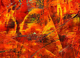 Mirage :: Triptychon - Zara Zo&euml; Gayk 2017, Radikale Malerei - &Ouml;l auf Leinwand, 130 x 210 cm