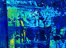 Wasserspiegel - Zara Zo&euml; Gayk 2017, Radikale Malerei - &Ouml;l auf Leinwand, 90 x 40 cm