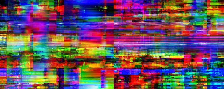 Contrastes VI, Digitale Malerei - Leinwand, 2014, 80 x 200 cm